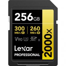 Карта памяти Lexar 256GB Professional 2000x UHS-II SDXC GOLD 300/260 MB/s LSD2000256G Карта памяти Lexar 256GB Professional 2000x UHS-II SDXC GOLD 300/260 MB/s LSD2000256G