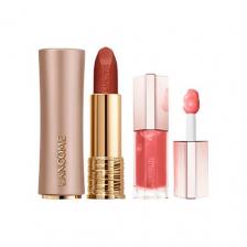 Набор средств для губ LANCOME Набор: L'Absolu Rouge Intimatte + Lip Idole JuicyTreat Oil-in-Gloss Набор средств для губ LANCOME Набор: L'Absolu Rouge Intimatte + Lip Idole JuicyTreat Oil-in-Gloss