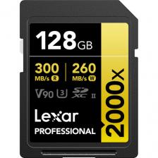 Карта памяти Lexar 128GB Professional 2000x UHS-II SDXC GOLD 300/256 MB/s LSD2000128G Карта памяти Lexar 128GB Professional 2000x UHS-II SDXC GOLD 300/256 MB/s LSD2000128G