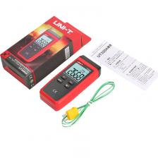 UNI-T UT320A UT320D цифровой термометр мини двухконтактная термопара типа K J тестер температуры для жидкости-50 °C до 1300р. °C UNI-T UT320A UT320D цифровой термометр мини двухконтактная термопара типа K J тестер температуры для жидкости-50 °C до 1300р. °C