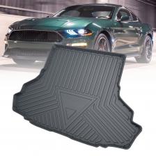 Коврик в багажник Ford Mustang 2015 2016 2017-2020 2021 2022 подходит для автомобиля, водонепроницаемые резиновые аксессуары Коврик в багажник Ford Mustang 2015 2016 2017-2020 2021 2022 подходит для автомобиля, водонепроницаемые резиновые аксессуары