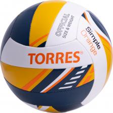 Мяч волейбольный Torres Simple Orange V323125 р.5 Мяч волейбольный Torres Simple Orange V323125 р.5