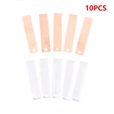 10 шт., медный лист, цинковый электрод, полоса, анод для гальванической пластины, сделай сам, фруктовые материалы, расходные материалы, полоски 10 шт., медный лист, цинковый электрод, полоса, анод для гальванической пластины, сделай сам, фруктовые материалы, расходные материалы, полоски