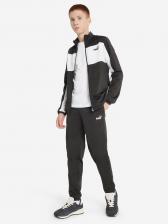Костюм для мальчиков PUMA Poly Colorblock, Черный Костюм для мальчиков PUMA Poly Colorblock, Черный