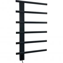 Полотенцесушитель электрический настенный ЭПС 500х900НС Е6Э предназначен для сушки полотенец и других текстильных изделий. Устанавливается в ванных комнатах, кухнях, прихожих, коридорах, в подсобных помещениях. В отличие от водяного полотенцесушителя не требует подключения к общей системе отопления и может быть установлен в любом удобном месте, отвечающим условиям электробезопасности.Полотенцесушитель не является отопительным прибором, т.к. в качестве нагревателя используется греющий кабель относительно невысокой мощности. Прибор способен быстро высушить полотенца и белье, но не подходит для обогрева помещения.Греющий кабель проходит внутри металлической конструкции по всей ее длине. Кабель не нагревается выше температуры, определенной свойствами материала. После достижения этой температуры нагреватель продолжает поддерживать стабильную температуру, автоматически регулируя энергопотребление.Прибор оснащен электронным блоком управления, который позволяет выбрать один из трех режимов нагрева (L / M / H), а также установить время отключения (2, 4, 6 часов).Прибор нагревается до номинальной температуры в течение 15-30 мин. в зависимости от установленной мощности.Конструкция полотенцесушителя позволяет подключить его к бытовой электросети как шнуром питания из комплекта поставки, так и с помощью скрытого электромонтажа. Прибор имеет стойкое покрытие полимерной порошковой краской. Полотенцесушитель электрический настенный ЭПС 500х900НС Е6Э предназначен для сушки полотенец и других текстильных изделий. Устанавливается в ванных комнатах, кухнях, прихожих, коридорах, в подсобных помещениях. В отличие от водяного полотенцесушителя не требует подключения к общей системе отопления и может быть установлен в любом удобном месте, отвечающим условиям электробезопасности.Полотенцесушитель не является отопительным прибором, т.к. в качестве нагревателя используется греющий кабель относительно невысокой мощности. Прибор способен быстро высушить полотенца и белье, но не подходит для обогрева помещения.Греющий кабель проходит внутри металлической конструкции по всей ее длине. Кабель не нагревается выше температуры, определенной свойствами материала. После достижения этой температуры нагреватель продолжает поддерживать стабильную температуру, автоматически регулируя энергопотребление.Прибор оснащен электронным блоком управления, который позволяет выбрать один из трех режимов нагрева (L / M / H), а также установить время отключения (2, 4, 6 часов).Прибор нагревается до номинальной температуры в течение 15-30 мин. в зависимости от установленной мощности.Конструкция полотенцесушителя позволяет подключить его к бытовой электросети как шнуром питания из комплекта поставки, так и с помощью скрытого электромонтажа. Прибор имеет стойкое покрытие полимерной порошковой краской.