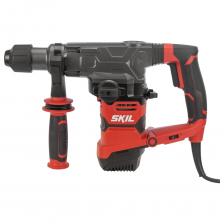 Мощный L-образный перфоратор 1500 Вт для тяжёлых работ по бетону и камню SKIL RH1183 — это профессиональный электрический перфоратор с пневматическим ударным механизмом, мощным двигателем 1500 Вт и надёжным L-образным корпусом. Инструмент идеально подходит для бурения бетона до 36 мм, а также для долбления и классического сверления в кирпиче, камне и других твёрдых материалах. Модель поддерживает 3 режима работы: Сверление с ударом — для бетона и кирпича Сверление без удара — для дерева, металла и пластика Долбление (с остановкой вращения) — для лёгких демонтажных работ Благодаря системе SDS+ смена оснастки происходит быстро и удобно. Прочный магниевый редукторный корпус повышает устойчивость к нагрузкам, а встроенная система виброгашения (VRS) и прорезиненные рукоятки снижают уровень вибрации и повышают комфорт при длительной работе. Боковая рукоятка с антивибрацией регулируется под удобный хват. Предусмотрена функция предварительного выбора скорости, а также защитная муфта, которая срабатывает при заклинивании бура, предохраняя оператора от рывка. Ограничитель глубины позволяет точно задавать глубину при сверлении «вслепую». Мощный L-образный перфоратор 1500 Вт для тяжёлых работ по бетону и камню SKIL RH1183 — это профессиональный электрический перфоратор с пневматическим ударным механизмом, мощным двигателем 1500 Вт и надёжным L-образным корпусом. Инструмент идеально подходит для бурения бетона до 36 мм, а также для долбления и классического сверления в кирпиче, камне и других твёрдых материалах. Модель поддерживает 3 режима работы: Сверление с ударом — для бетона и кирпича Сверление без удара — для дерева, металла и пластика Долбление (с остановкой вращения) — для лёгких демонтажных работ Благодаря системе SDS+ смена оснастки происходит быстро и удобно. Прочный магниевый редукторный корпус повышает устойчивость к нагрузкам, а встроенная система виброгашения (VRS) и прорезиненные рукоятки снижают уровень вибрации и повышают комфорт при длительной работе. Боковая рукоятка с антивибрацией регулируется под удобный хват. Предусмотрена функция предварительного выбора скорости, а также защитная муфта, которая срабатывает при заклинивании бура, предохраняя оператора от рывка. Ограничитель глубины позволяет точно задавать глубину при сверлении «вслепую».