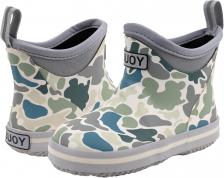 Резиновые сапоги Buoy для малышей, для девочек и мальчиков, камуфляж Buoy Boots, White Duck Camo Резиновые сапоги Buoy для малышей, для девочек и мальчиков, камуфляж Buoy Boots, White Duck Camo