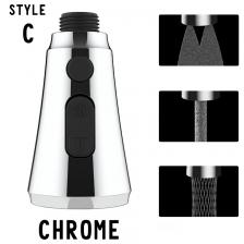 Матовый золотой водосберегающий кухонный кран с выдвижной насадкой G1/2 Матовый золотой водосберегающий кухонный кран с выдвижной насадкой G1/2