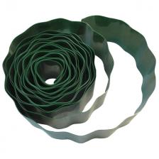 лента бордюрная ПРОТЭКТ гофра 10см зелёная 9м лента бордюрная ПРОТЭКТ гофра 10см зелёная 9м