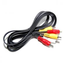 кабель 3RCA-3RCA LINCOM LIN-08-012 штекер-штекер 1,2м черн. кабель 3RCA-3RCA LINCOM LIN-08-012 штекер-штекер 1,2м черн.