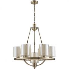 Подвесная люстра Lumion Riverly 6524/7 античная латунь E27 7*60W 220V Подвесная люстра Lumion Riverly 6524/7 античная латунь E27 7*60W 220V