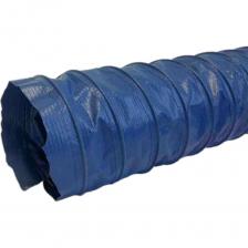 Воздуховод полиэфирный, синий PVC-F-300-254/5 (5 м; 254 мм) TEX PVC-F-03-254/5Bl Легкий воздуховод широкого спектра применения из полиэфирной ткани с двусторонней пропиткой ПВХ и каркасом из стальной высокоуглеродистой проволоки. Гибкий, стоек к сжатию и растяжению. Позволяет отвести статическое электричество при заземлении стальной спирали. Пригоден для внутреннего и наружного применения. Область применения: Транспортировка материалов с невысокими абразивными свойствами. Отвод выхлопных газов и газов сварочного оборудования. Отвод химических паров и влажного воздуха в системах вентиляции, отопления и аспирации. Температурный режим: от -30°С до + 90°С. Конструкция: Стенка из полиэфирной ткани с пропиткой ПВХ толщиной 0,3 мм. Спираль из высокоуглеродистой стальной проволоки с антикоррозионным покрытием. Цвет: синий (код цвета Bl). Внимание, изображение товара может отличаться от реального! Верные параметры указаны в технических характеристиках товара. Воздуховод полиэфирный, синий PVC-F-300-254/5 (5 м; 254 мм) TEX PVC-F-03-254/5Bl Легкий воздуховод широкого спектра применения из полиэфирной ткани с двусторонней пропиткой ПВХ и каркасом из стальной высокоуглеродистой проволоки. Гибкий, стоек к сжатию и растяжению. Позволяет отвести статическое электричество при заземлении стальной спирали. Пригоден для внутреннего и наружного применения. Область применения: Транспортировка материалов с невысокими абразивными свойствами. Отвод выхлопных газов и газов сварочного оборудования. Отвод химических паров и влажного воздуха в системах вентиляции, отопления и аспирации. Температурный режим: от -30°С до + 90°С. Конструкция: Стенка из полиэфирной ткани с пропиткой ПВХ толщиной 0,3 мм. Спираль из высокоуглеродистой стальной проволоки с антикоррозионным покрытием. Цвет: синий (код цвета Bl). Внимание, изображение товара может отличаться от реального! Верные параметры указаны в технических характеристиках товара.