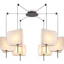 Люстра Freya Bricola FR5511PL-06B. Кол-во ламп: 6. Цоколь ламп: E14. Мощность лампочки: 40W. Основной цвет арматуры: Черный. Материал арматуры: Металл. Люстра Freya Bricola FR5511PL-06B. Кол-во ламп: 6. Цоколь ламп: E14. Мощность лампочки: 40W. Основной цвет арматуры: Черный. Материал арматуры: Металл.