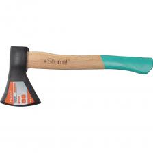 Топор изготовлен из кованой высококачественной стали, что обеспечивает сохранение формы на протяжении всего срока службы. Покрыт специальной порошковой краской для защиты от коррозии. Лезвие закалено индукционным методом и держит заточку при самых тяжёлых условиях работы. Удобная деревянная рукоятка защищена от воздействия окружающей среды. Топор изготовлен из кованой высококачественной стали, что обеспечивает сохранение формы на протяжении всего срока службы. Покрыт специальной порошковой краской для защиты от коррозии. Лезвие закалено индукционным методом и держит заточку при самых тяжёлых условиях работы. Удобная деревянная рукоятка защищена от воздействия окружающей среды.