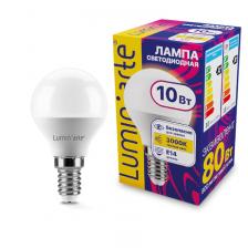 Светодиодная лампа LUMINARTE LSTD-G45-10W3KE14 10Вт 3000K E14, цена за 1 шт. Светодиодная лампа LUMINARTE LSTD-G45-10W3KE14 10Вт 3000K E14, цена за 1 шт.