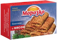 Блинчики Морозко с мясом 420г - Vprok.ru Перекрёсток Блинчики Морозко с мясом 420г - Vprok.ru Перекрёсток