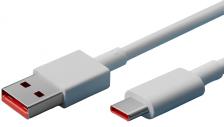 Дата-кабель Xiaomi 6A USB-A-Type-C 1м Белый (BHR6032GL) Дата-кабель Xiaomi 6A USB-A-Type-C 1м Белый (BHR6032GL)