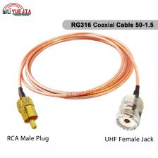 1 шт. 0,1-20 м RG316 SL16 UHF кабель RCA штекер к UHF штекеру/гнездо переборки SO-239 PL-259 разъем 50-1,5 RF коаксиальный кабель 1 шт. 0,1-20 м RG316 SL16 UHF кабель RCA штекер к UHF штекеру/гнездо переборки SO-239 PL-259 разъем 50-1,5 RF коаксиальный кабель