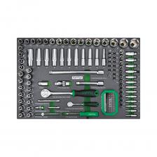 Набор головок и аксессуаров TOPTUL GEDD348 Набор головок и аксессуаров TOPTUL GEDD348