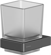 Стакан WHITECROSS Cubo CU2430GM оружейная сталь Стакан WHITECROSS Cubo CU2430GM оружейная сталь
