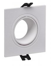 IEK LIGHTING Светильник 4101 встраиваемый под лампу MR16 квадрат пластиковый белый LT-UVB0-4101-GU05-1-K01 1 шт IEK LIGHTING Светильник 4101 встраиваемый под лампу MR16 квадрат пластиковый белый LT-UVB0-4101-GU05-1-K01 1 шт