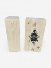 Кирпич для йоги RamaYoga Манипура, бежевый, йога блок из дерева, Бежевый Кирпич для йоги RamaYoga Манипура, бежевый, йога блок из дерева, Бежевый