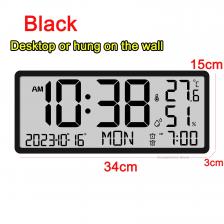 Электронные настенные часы Dreamburgh с термогигрометром Электронные настенные часы Dreamburgh с термогигрометром