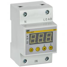 Реле напряжения РН-д однофазное 54мм 50А IEK, цена за 1 шт Реле напряжения РН-д однофазное 54мм 50А IEK, цена за 1 шт