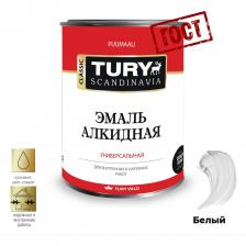 Алкидная эмаль TURY ПФ-115 White alkid белая, 0,9 кг 2007065 Алкидная эмаль TURY ПФ-115 White alkid белая, 0,9 кг 2007065