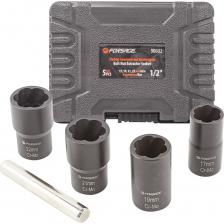 Набор головок-экстракторов для поврежденных болтов/гаек Forsage F-906U2(6789) Набор головок-экстракторов для поврежденных болтов/гаек Forsage F-906U2(6789)