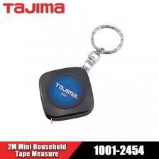 Мини-бытовая рулетка Tajima 1/2/3 м с кольцом для ключей, линейка шириной 6 мм, аксессуары для ручных инструментов 1001-0056/1001-2454/1001-0841 Мини-бытовая рулетка Tajima 1/2/3 м с кольцом для ключей, линейка шириной 6 мм, аксессуары для ручных инструментов 1001-0056/1001-2454/1001-0841