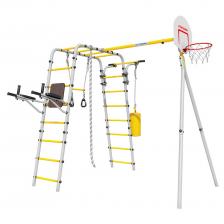 Дачный комплекс Romana Fitness (без качелей) 103.20.05 серый\жёлтый Дачный комплекс Romana Fitness (без качелей) 103.20.05 серый\жёлтый