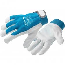 Перчатки HOEGERT TECHNIK серии ROTT - Кожаные рабочие перчатки для точной работыПерчатки HOEGERT TECHNIK ROTT HT5K733 – это надежная защита ваших рук в рабочей среде, сочетающая в себе прочность и исключительный комфорт. Изготовленные из тонкой, но износостойкой козьей кожи, эти перчатки разработаны для пользователей, ценящих качество и точность в работе.Преимущества:Повышенная износостойкость: Высококачественная козья кожа обеспечивает длительный срок службы даже при интенсивном использовании.Тактильный комфорт: Тонкая зернистая кожа обеспечивает отличную чувствительность, позволяя ощущать инструмент и материал.Надежная фиксация: Ремень на запястье с застежкой-липучкой гарантирует плотное и комфортное прилегание перчатки к руке.Усиленная конструкция: Дополнительные швы и усиления в зонах повышенного износа повышают прочность и долговечность.Улучшенный захват: Перчатки обеспечивают надежный захват, предотвращая выскальзывание инструментов из рук.Гибкость и удобство: Легкий и эластичный материал позволяет рукам свободно двигаться, обеспечивая комфорт при выполнении точных операций, таких как сборка, обслуживание оборудования и упаковка.Перчатки ROTT – это оптимальный выбор для тех, кто ищет надежные и удобные перчатки для работы, требующей высокой точности и чувствительности. Перчатки HOEGERT TECHNIK серии ROTT - Кожаные рабочие перчатки для точной работыПерчатки HOEGERT TECHNIK ROTT HT5K733 – это надежная защита ваших рук в рабочей среде, сочетающая в себе прочность и исключительный комфорт. Изготовленные из тонкой, но износостойкой козьей кожи, эти перчатки разработаны для пользователей, ценящих качество и точность в работе.Преимущества:Повышенная износостойкость: Высококачественная козья кожа обеспечивает длительный срок службы даже при интенсивном использовании.Тактильный комфорт: Тонкая зернистая кожа обеспечивает отличную чувствительность, позволяя ощущать инструмент и материал.Надежная фиксация: Ремень на запястье с застежкой-липучкой гарантирует плотное и комфортное прилегание перчатки к руке.Усиленная конструкция: Дополнительные швы и усиления в зонах повышенного износа повышают прочность и долговечность.Улучшенный захват: Перчатки обеспечивают надежный захват, предотвращая выскальзывание инструментов из рук.Гибкость и удобство: Легкий и эластичный материал позволяет рукам свободно двигаться, обеспечивая комфорт при выполнении точных операций, таких как сборка, обслуживание оборудования и упаковка.Перчатки ROTT – это оптимальный выбор для тех, кто ищет надежные и удобные перчатки для работы, требующей высокой точности и чувствительности.