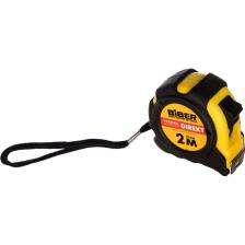 Рулетка (обрезиненный корпус, 2 м х 16 мм) Biber DIREKT 40101 тов-054499 Рулетка (обрезиненный корпус, 2 м х 16 мм) Biber DIREKT 40101 тов-054499