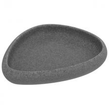 мыльница настольная РЫЖИЙ КОТ Гранит полистоун серый мыльница настольная РЫЖИЙ КОТ Гранит полистоун серый