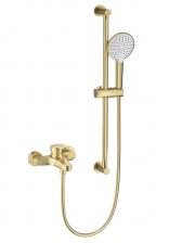 Смеситель для ванны с душем Wonzon & Woghand WW-C2501-BG брашированное золото Смеситель для ванны с душем Wonzon & Woghand WW-C2501-BG брашированное золото