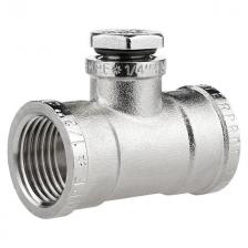 тройник под манометр MPF 1/2"х1/4"х1/2" ВН/ВН/ВН латунь резьба тройник под манометр MPF 1/2"х1/4"х1/2" ВН/ВН/ВН латунь резьба