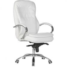 Стул для офиса руководителя с регулировкой наклона спинки (белый) Dobrin 108F-LMR LYNDON LYNDON, цвет сиденья белый Стул для офиса руководителя с регулировкой наклона спинки (белый) Dobrin 108F-LMR LYNDON LYNDON, цвет сиденья белый