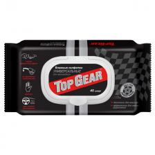 салфетки влажные TOP GEAR универсальные 45шт салфетки влажные TOP GEAR универсальные 45шт