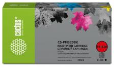 Картридж струйный Cactus CS-PFI320BK черный (300мл) для Canon imagePROGRAF TM-200/TM-200 MFP L24ei/TM-205/TM-300 (CS-PFI320BK) Картридж струйный Cactus CS-PFI320BK черный (300мл) для Canon imagePROGRAF TM-200/TM-200 MFP L24ei/TM-205/TM-300 (CS-PFI320BK)