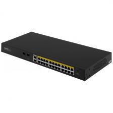 Коммутатор Netis P124GH (L2), 24x100 Мбит/с, 2x1 Гбит/с, 1xКомбо 1000BASE-T/SFP, 1SFP 24PoE 24PoE+, 360W Коммутатор Netis P124GH (L2), 24x100 Мбит/с, 2x1 Гбит/с, 1xКомбо 1000BASE-T/SFP, 1SFP 24PoE 24PoE+, 360W