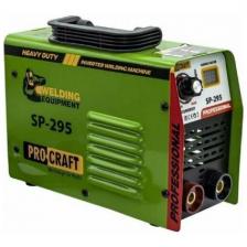 Сварочный аппарат инверторный Procraft SP295, 6.1 кВт, 20-295А, ММА/LIFT-TIG Сварочный аппарат инверторный Procraft SP295, 6.1 кВт, 20-295А, ММА/LIFT-TIG