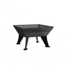 Чаша костровая Афины 620х620 мм плоское дно 4 ножки Чаша костровая Афины 620х620 мм плоское дно 4 ножки