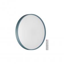 Светильник СОНЕКС 7745/EL линии MAVIC состоит из металлического основания (базы) и пластикового рассеивателя. Материал рассеивателя - высококачественный пластик марки PMMA 2.0 белого цвета с глянцевой поверхностью, обеспечивающий светильнику равномерное рассеивание и хорошее светопропускание. Форма плафона: круглая, декорирована ободом зеленого цвета на плафоне. Степень защиты IP43 позволяет использовать светильник в определенных зонах влажных помещений. В комплект входит заменяемый LED модуль с линзами, мощностью 70 Вт, которая соответствует лампе накаливания 610 Вт. А также пульт ДУ, с помощью которого осуществляется плавное изменение цветовой температуры 3000-6000К, изменение яркости, переход в режим переключения теплого/белого/холодного/ночного света. Светильник имеет функцию "память". Светильник СОНЕКС 7745/EL линии MAVIC состоит из металлического основания (базы) и пластикового рассеивателя. Материал рассеивателя - высококачественный пластик марки PMMA 2.0 белого цвета с глянцевой поверхностью, обеспечивающий светильнику равномерное рассеивание и хорошее светопропускание. Форма плафона: круглая, декорирована ободом зеленого цвета на плафоне. Степень защиты IP43 позволяет использовать светильник в определенных зонах влажных помещений. В комплект входит заменяемый LED модуль с линзами, мощностью 70 Вт, которая соответствует лампе накаливания 610 Вт. А также пульт ДУ, с помощью которого осуществляется плавное изменение цветовой температуры 3000-6000К, изменение яркости, переход в режим переключения теплого/белого/холодного/ночного света. Светильник имеет функцию "память".