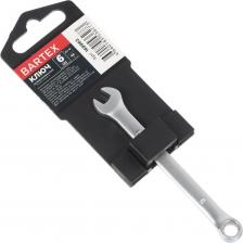 Комбинированный ключ BARTEX 6 мм, матовый, CrV сталь 169962 Комбинированный ключ BARTEX 6 мм, матовый, CrV сталь 169962