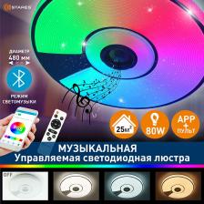 Люстра потолочная Estares SONG RGB 80W, управляемая, светодиодная Люстра потолочная Estares SONG RGB 80W, управляемая, светодиодная
