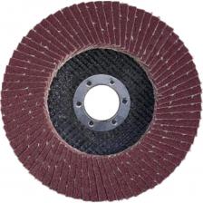 Торцевой лепестковый круг Круг лепестковый торцевой (180 мм; Р36; электрокорунд; коричневый) АТАКА 680830 Торцевой лепестковый круг Круг лепестковый торцевой (180 мм; Р36; электрокорунд; коричневый) АТАКА 680830