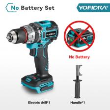 YOFIDRA Бесщеточная ударная дрель 13 мм 18В YOFIDRA Бесщеточная ударная дрель 13 мм 18В