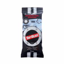 Влажные салфетки Top Gear, для стёкол, 30 шт. Влажные салфетки Top Gear, для стёкол, 30 шт.