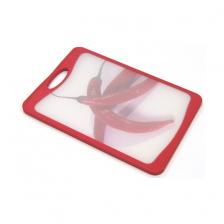 Доска разделочная Atlantis Flutto 37х25 см красный Доска разделочная Atlantis Flutto 37х25 см красный